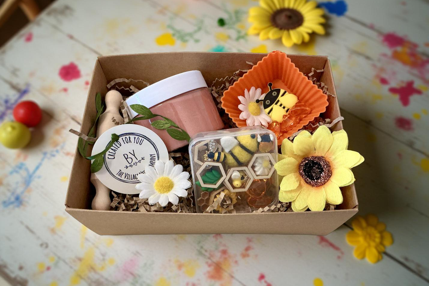 Bees & Blooms Sensory Play MINI Nest Kit