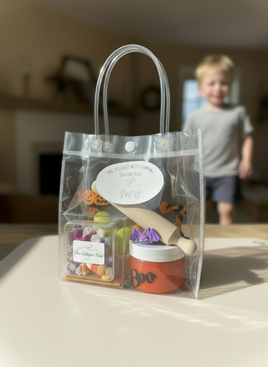 MINI “Boo” Sensory Play Nest Kit